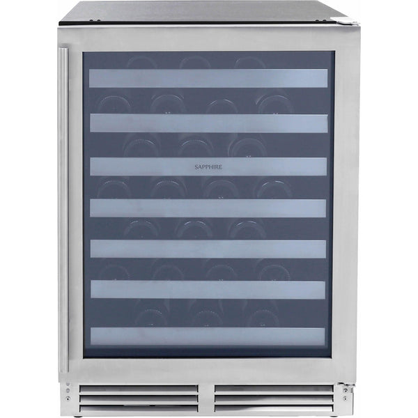 Sapphire 54-Bottle Wine Cooler with Single Zones SW243SZSS IMAGE 1