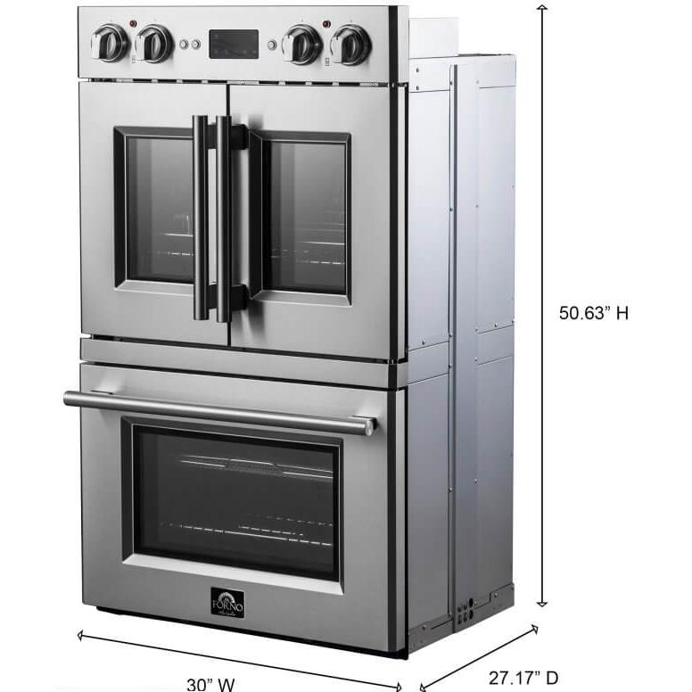  Forno Gallico 30-inch Double Wall Oven with French Door FBOEL1388-30 IMAGE 10