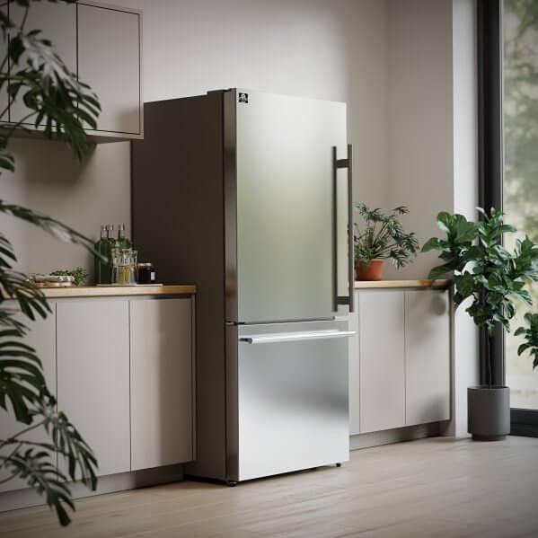  Forno 31-inch, 17.2 cu. ft. Counter-Depth Bottom Freezer Refrigerator with Interior Ice Maker FFFFD1786-31S IMAGE 7