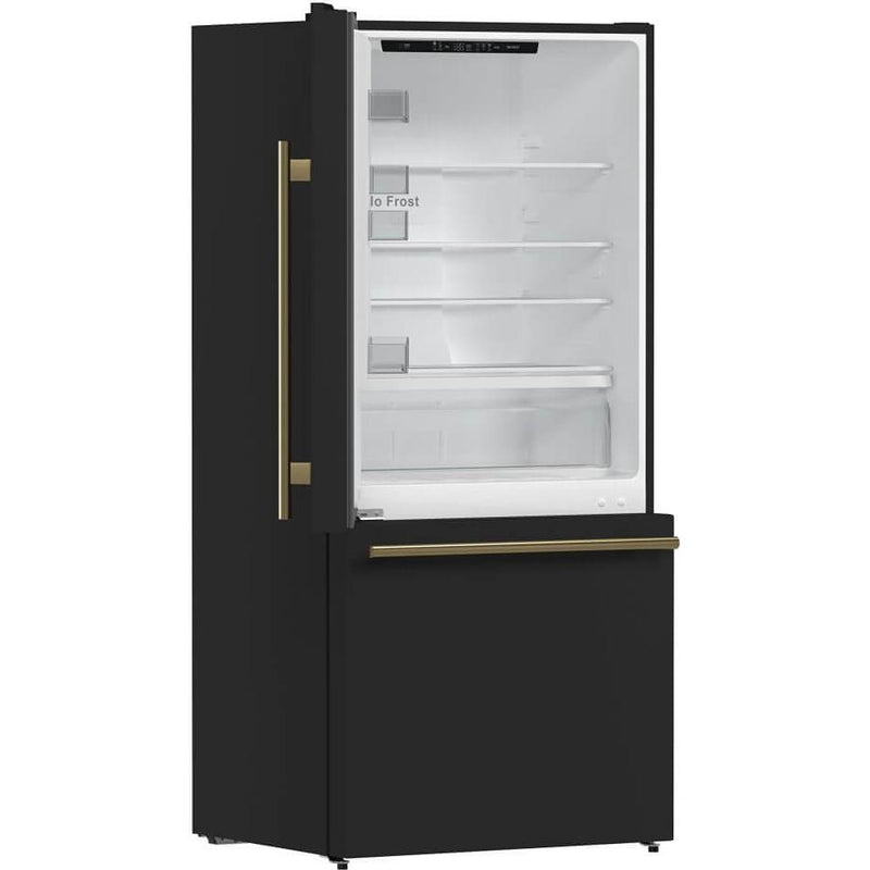  Forno 31-inch, 17.2 cu. ft. Counter-Depth Bottom Freezer Refrigerator with Interior Ice Maker FFFFD1786-31BLK IMAGE 9