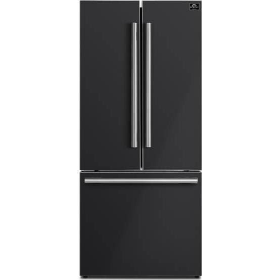 Forno 30-inch, 17.5 cu. ft. Counter-Depth French 3-Door Refrigerator with Interior Ice Maker FFFFD1974-31BLK IMAGE 3