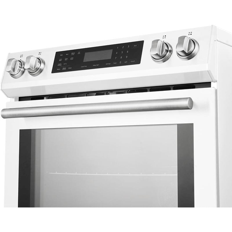  Forno 30-inch Slide-In Induction Range with True European Convection Technology FFSIN0905-30WHT IMAGE 6