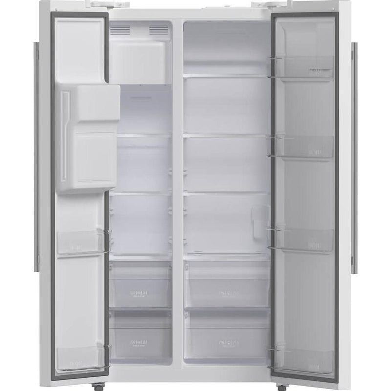  Forno 36-inch, 20 cu. ft. Freestanding Side-by-Side Refrigerator FFRBI1844-36WHT IMAGE 11