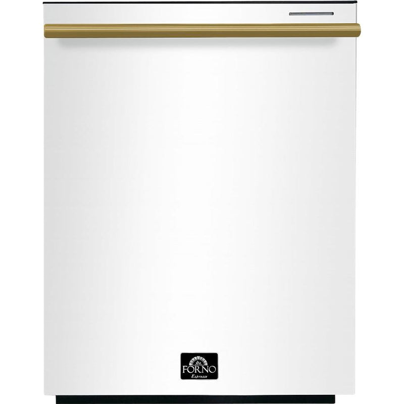  Forno 24-inch Built-in Dishwasher with Stainless Steel Tub FDWBI8067-24WHT IMAGE 1
