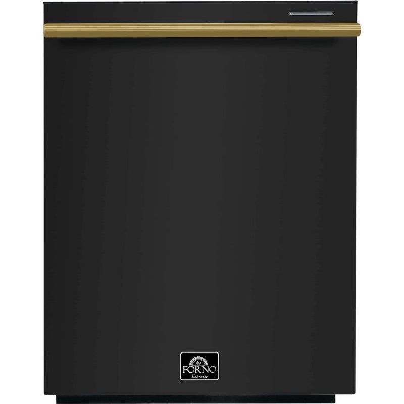  Forno 24-inch Built-in Dishwasher with Stainless Steel Tub FDWBI8067-24BLK IMAGE 1