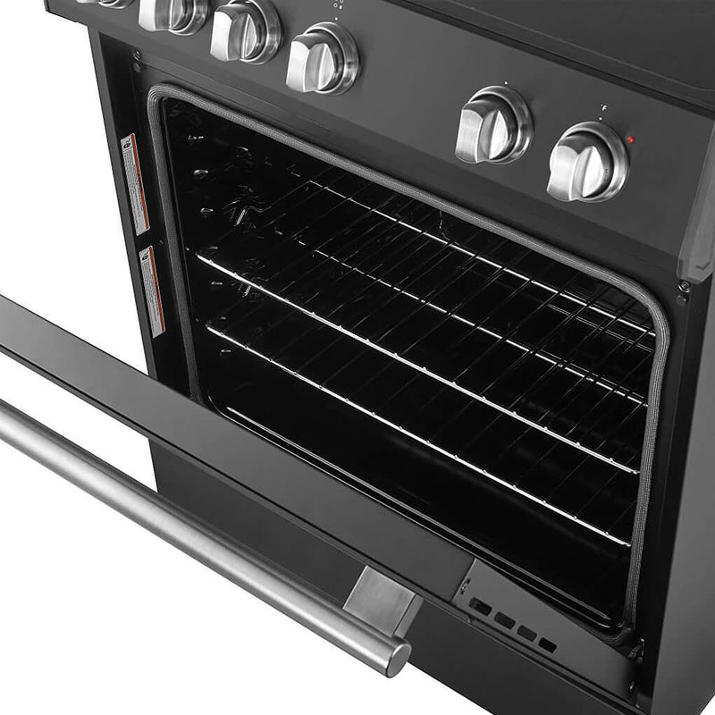 Forno 30-inch Slide-in Electric Range with Convection Technology FFSEL6022-30BLK IMAGE 10
