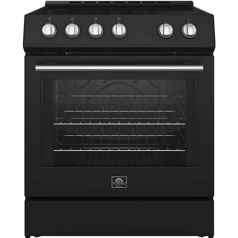  Forno 30-inch Slide-in Electric Range with Convection Technology FFSEL6022-30BLK IMAGE 1