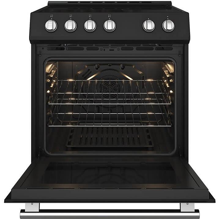  Forno 30-inch Slide-in Electric Range with Convection Technology FFSEL6022-30BLK IMAGE 2