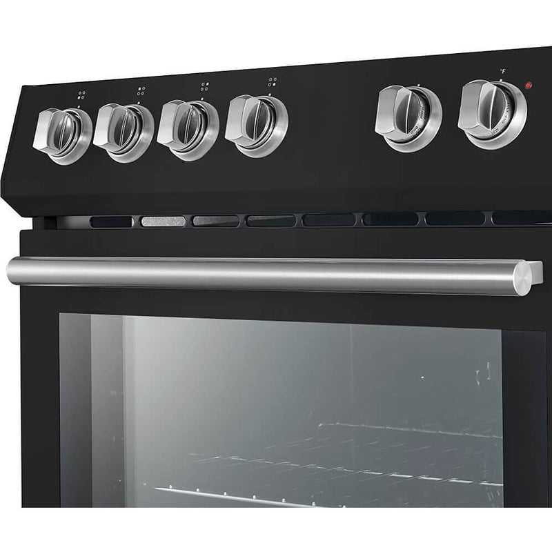  Forno 30-inch Slide-in Electric Range with Convection Technology FFSEL6022-30BLK IMAGE 9