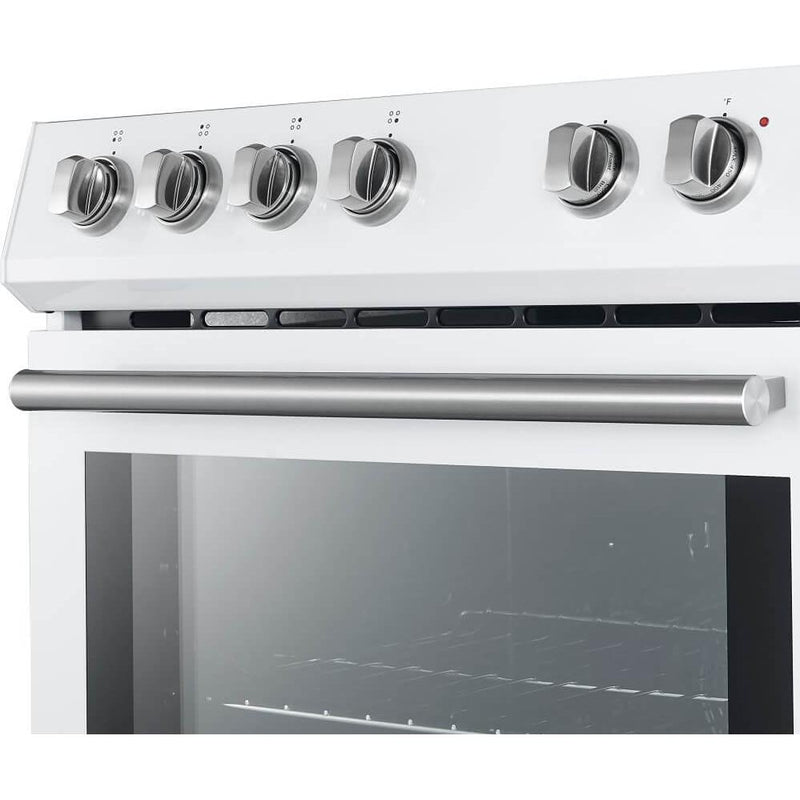  Forno 30-inch Slide-in Electric Range with Convection Technology FFSEL6022-30WHT IMAGE 12