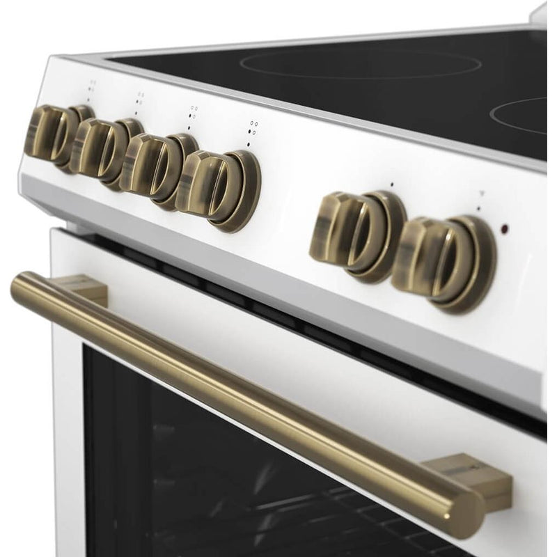  Forno 30-inch Slide-in Electric Range with Convection Technology FFSEL6022-30WHT IMAGE 13