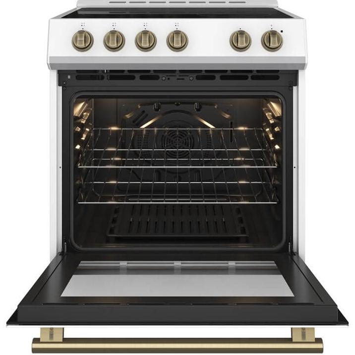  Forno 30-inch Slide-in Electric Range with Convection Technology FFSEL6022-30WHT IMAGE 2