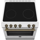  Forno 30-inch Slide-in Electric Range with Convection Technology FFSEL6022-30WHT IMAGE 3