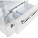  Forno 36-inch, 19.2 cu.ft. Counter-Depth French 4-Door Refrigerator with Internal Ice Maker FFRBI1820-36WHT IMAGE 10