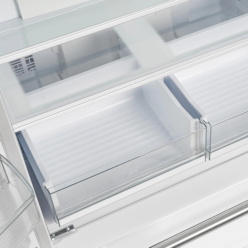  Forno 36-inch, 19.2 cu.ft. Counter-Depth French 4-Door Refrigerator with Internal Ice Maker FFRBI1820-36WHT IMAGE 8