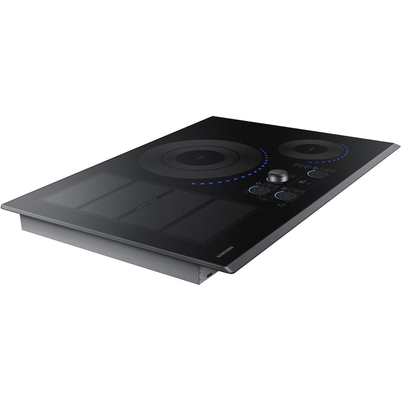 Samsung 30-inch Built-in Induction Cooktop with Virtual Flame Technology™ NZ30K7880UGBF IMAGE 2