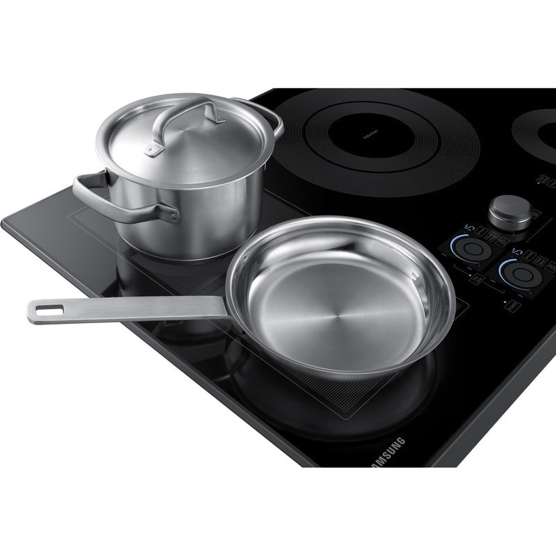 Samsung 30-inch Built-in Induction Cooktop with Virtual Flame Technology™ NZ30K7880UGBF IMAGE 6