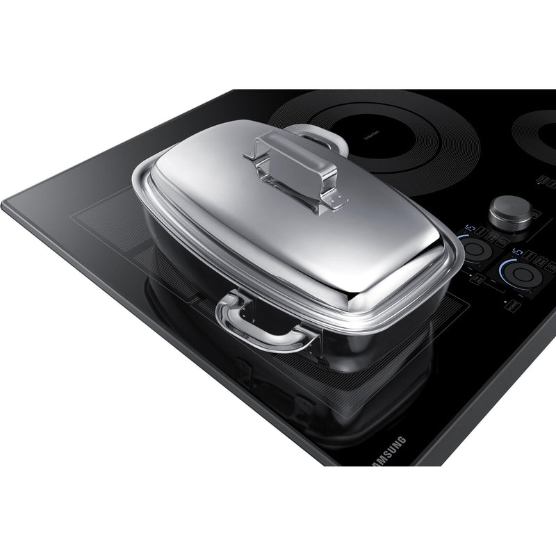 Samsung 30-inch Built-in Induction Cooktop with Virtual Flame Technology™ NZ30K7880UGBF IMAGE 8
