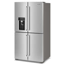 KitchenAid 36-inch, 19.4 cu. ft. Counter-Depth French 4-Door Refrigerator with Water and Ice Dispensing System KRQC736RPS IMAGE 9