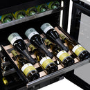  Silhouette Professional 51-Bottle Pro Gen 3 Series Wine Cellar with Two Zones SPRWC052D3SS IMAGE 3