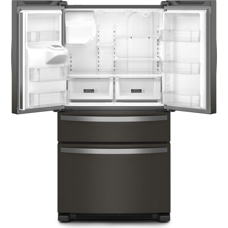 Whirlpool 36-inch French 4-Door Refrigerator with external water and ice dispenser WRMF3636RV IMAGE 2