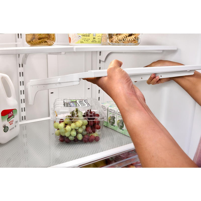 Whirlpool 36-inch French 4-Door Refrigerator with external water and ice dispenser WRMF3636RV IMAGE 8