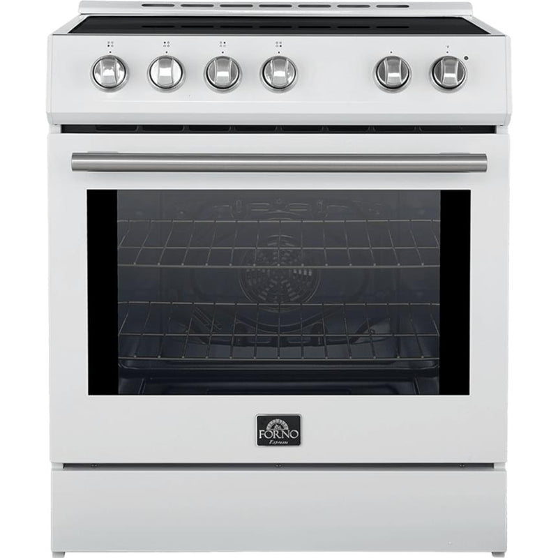  Forno 30-inch Slide-In Induction Range with Convection Technology FFSIN0982-30WHT IMAGE 2