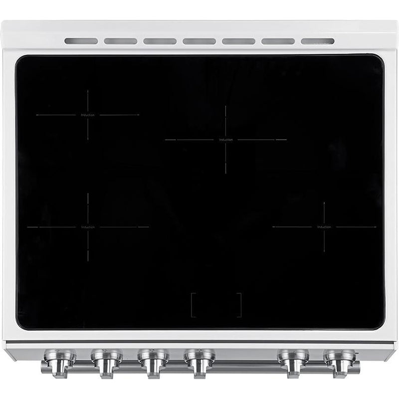  Forno 30-inch Slide-In Induction Range with Convection Technology FFSIN0982-30WHT IMAGE 7