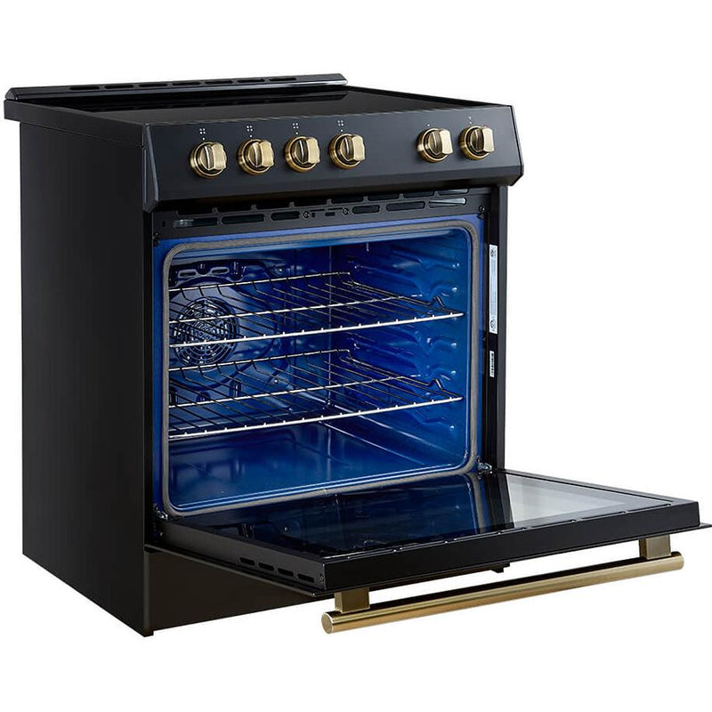  Forno 30-inch Slide-In Induction Range with Convection Technology FFSIN0982-30BLK IMAGE 12