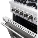  Forno 30-inch Freestanding Gas Range with Convection Oven Technology FFSGS6274-30 IMAGE 9