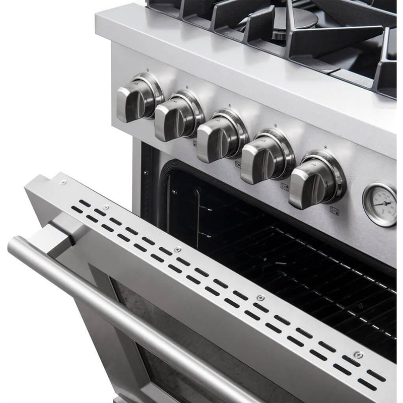  Forno 30-inch Freestanding Gas Range with Convection Oven Technology FFSGS6274-30 IMAGE 9