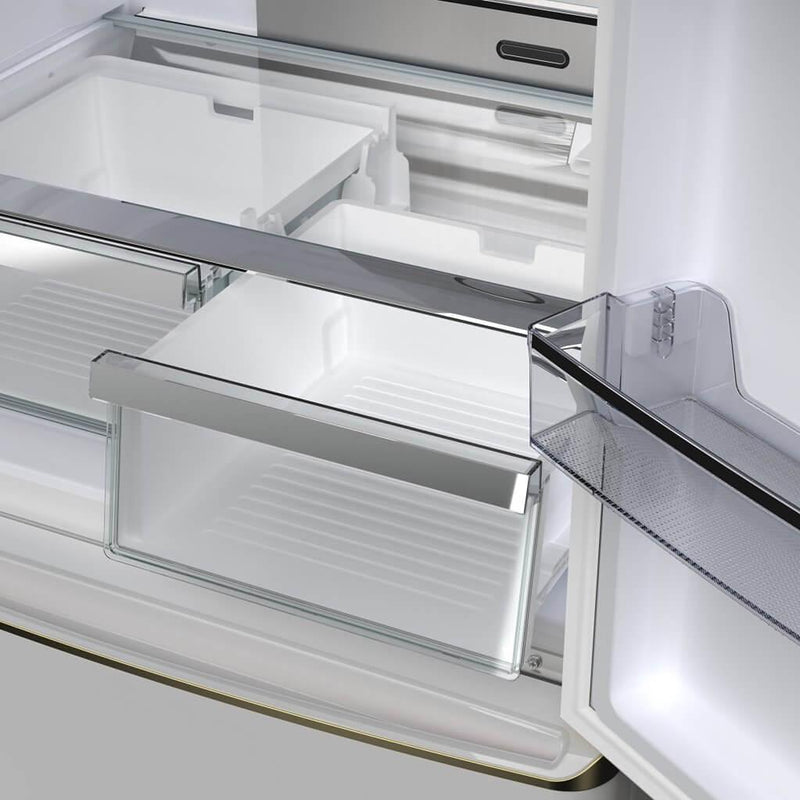  Forno 33-inch, 18 cu. ft. Counter-Depth French Four Door Refrigerator with Interior Ice Maker FFFFD1791-33WHT IMAGE 7