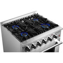  Forno 30-inch Freestanding Dual-Fuel Range with True European Convection Technology FFSGS6197-30 IMAGE 10