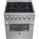  Forno 30-inch Freestanding Dual-Fuel Range with True European Convection Technology FFSGS6197-30 IMAGE 3