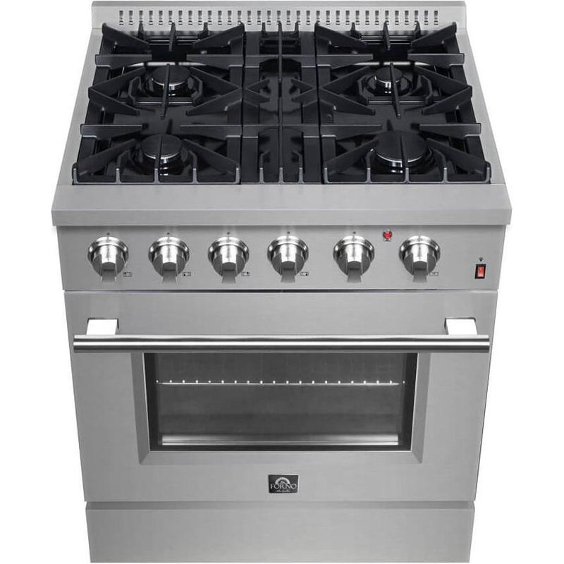  Forno 30-inch Freestanding Dual-Fuel Range with True European Convection Technology FFSGS6197-30 IMAGE 3