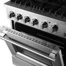  Forno 30-inch Freestanding Dual-Fuel Range with True European Convection Technology FFSGS6197-30 IMAGE 6