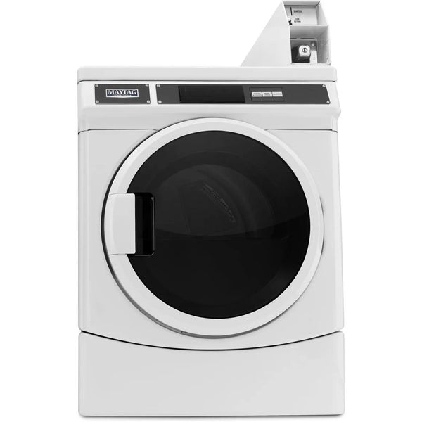 Maytag Commercial Laundry Coin Front Loading Commercial Gas Dryer MDG28PDCWW IMAGE 1