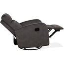 IFDC Swivel Glider Fabric Recliner with Wall Recline IF-6336 IMAGE 5