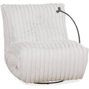 IFDC Swivel Glider Fabric Recliner with Wall Recline IF-6305 IMAGE 1