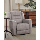 IFDC Swivel Glider Fabric Recliner with Wall Recline IF-6345 IMAGE 7
