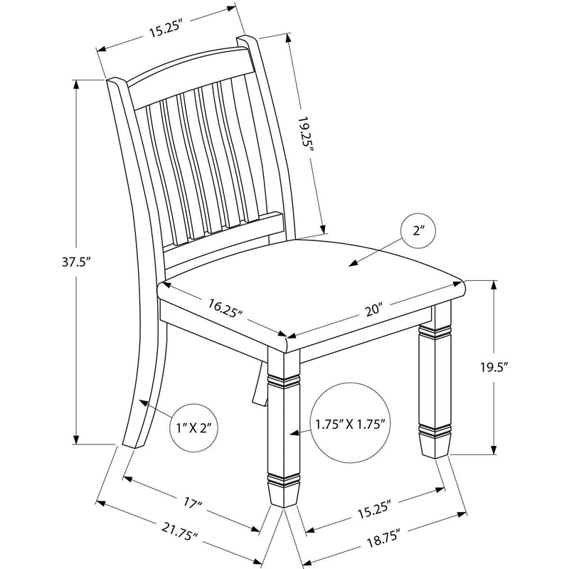Monarch Dining Chair I 1265 IMAGE 5