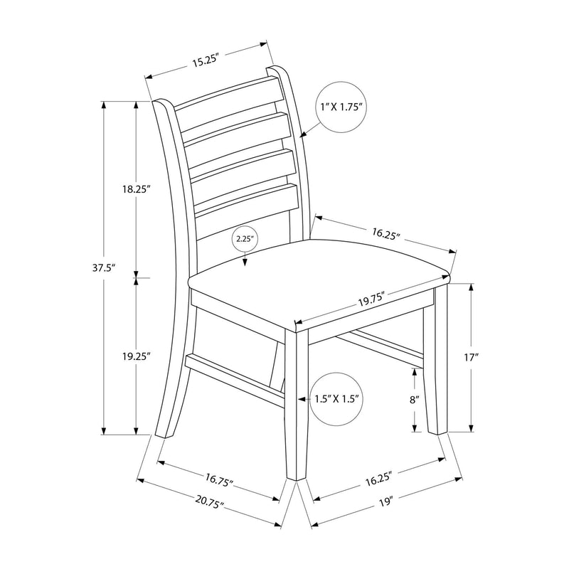 Monarch Dining Chair I 1336 IMAGE 4