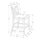 Monarch Counter Height Dining Chair I 1388 IMAGE 4