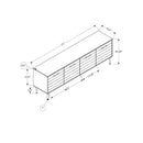 Monarch TV Stand I 2727 IMAGE 3