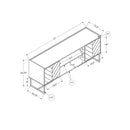 Monarch TV Stand I 2752 IMAGE 10