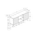 Monarch TV Stand I 2787 IMAGE 3