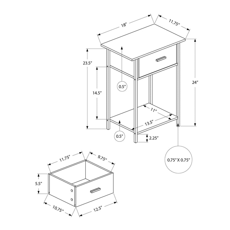 Monarch Accent Table I 3817 IMAGE 4