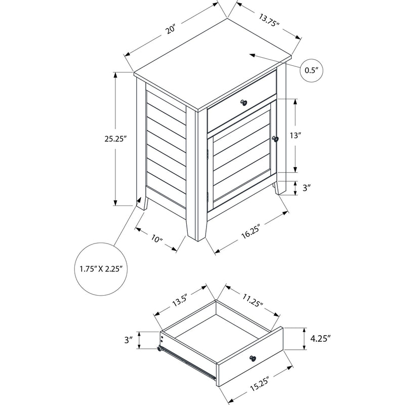 Monarch End Table I 3948 IMAGE 12