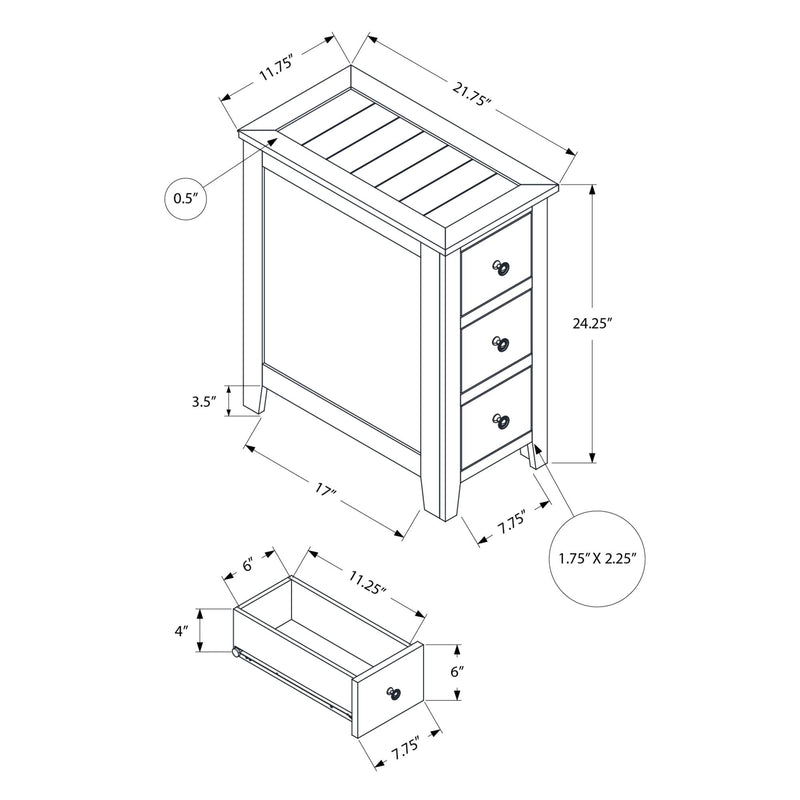 Monarch End Table I 3959 IMAGE 11