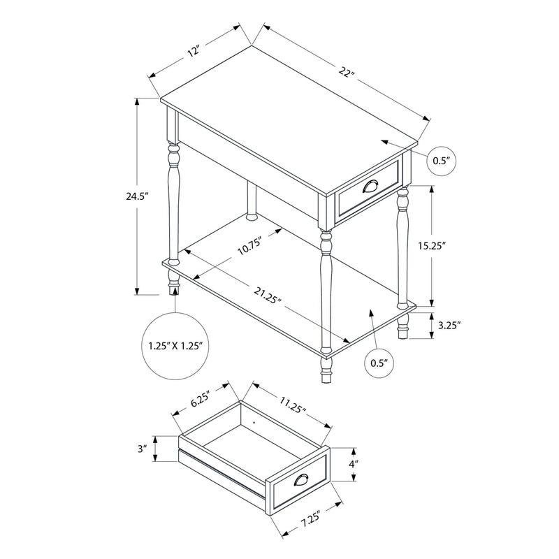 Monarch End Table I 3969 IMAGE 4